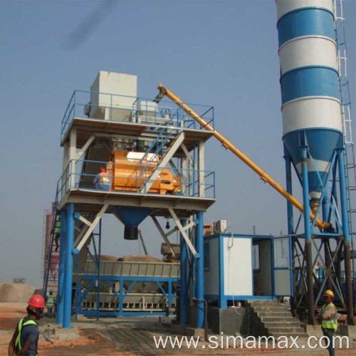 concrete plant hzs90 with good quality